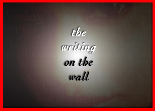 writing-on-wall